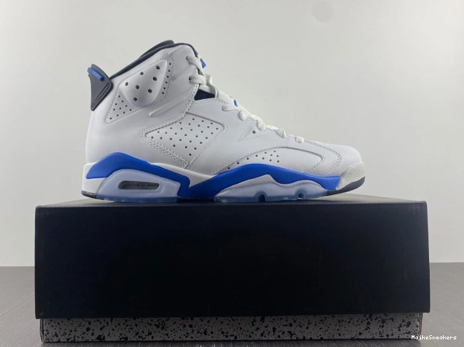 MaikeSneakers Jordan Air Blue 384664-107 6 (2014) Retro Sport 0715